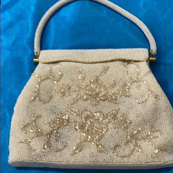sweaters handbag Handbags - Vintage Sweaters beaded clutch handbag